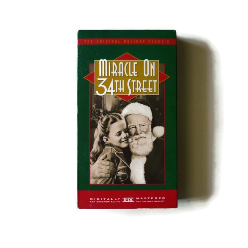 Miracle on 34th Street VHS (1947 film)